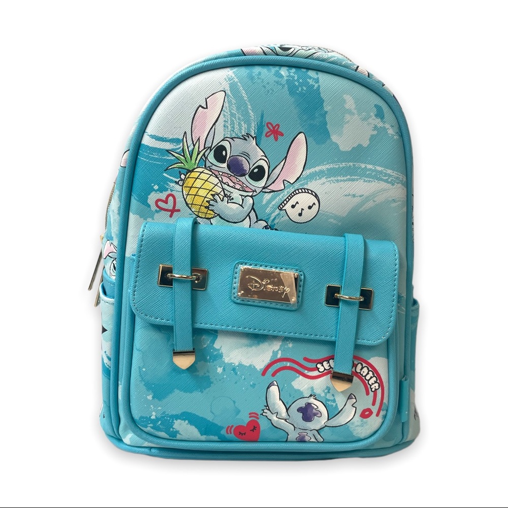 Disney Vegan Leather Mini-Backpack Lilo and Stitch